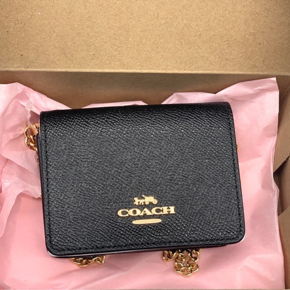 COACH  Card Case On A Chain - Picture 7 of 8